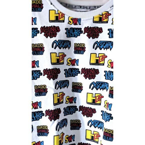 Hlzblz Women's Sweatshirt Pullover Crew Neck Fleeced Long Sleeves Pockets Size M - Picture 6 of 10